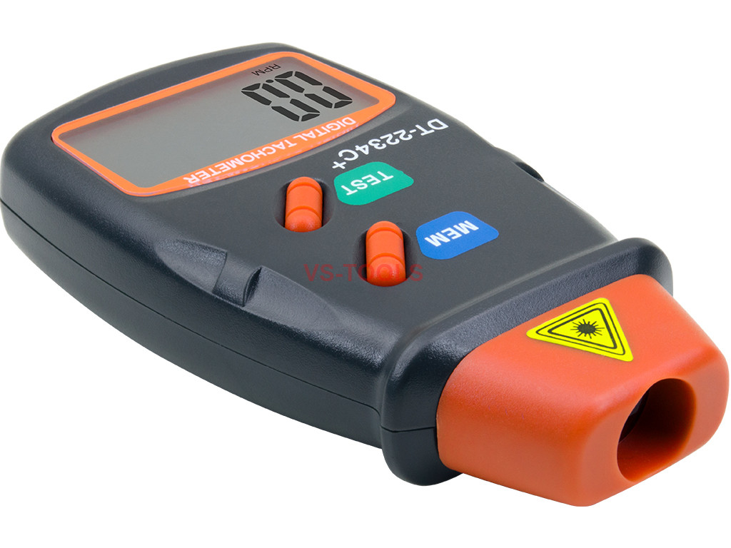 Business & Industrial Digital Tachometer Laser Photo Non Contact RPM